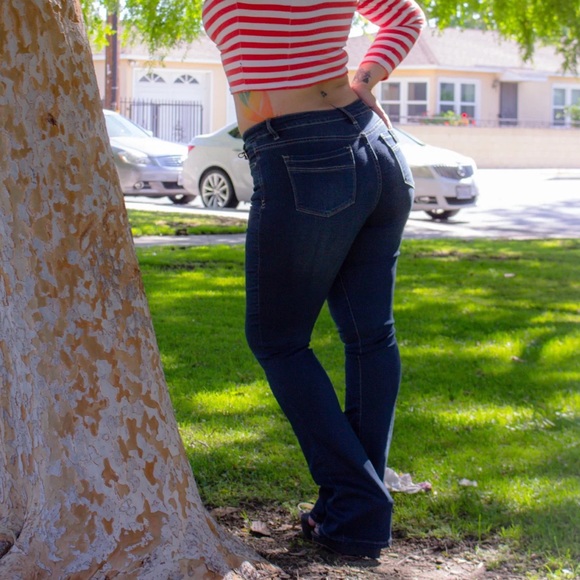 Denim Fueled Dark Wash Bootcut Jeans - Picture 8 of 9